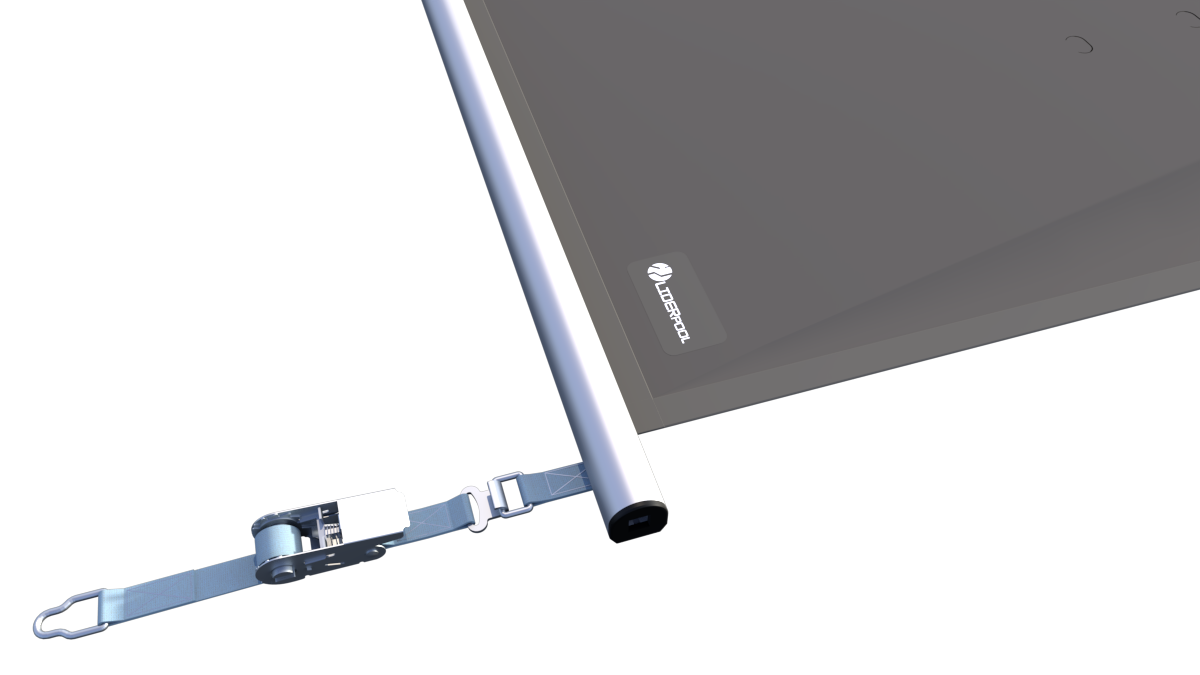 Pool Sicherheitsabdeckung Stangenabdeckung Rollschutz Modell STANDARD