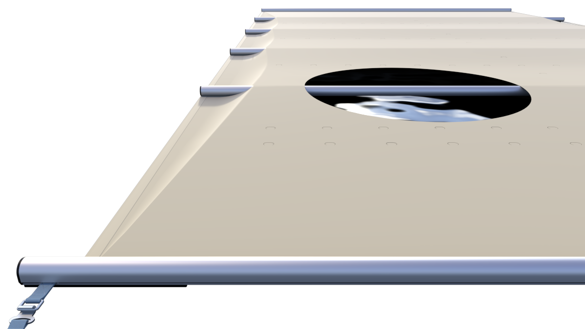 Pool Sicherheitsabdeckung Stangenabdeckung Rollschutz Modell STANDARD
