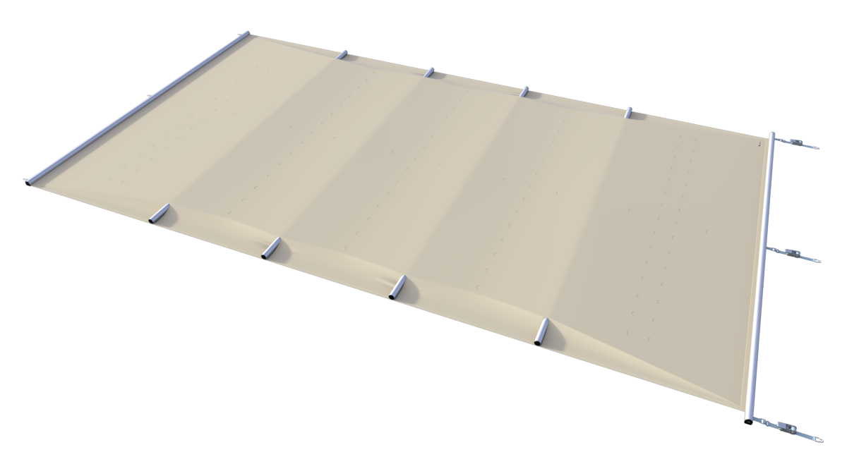 Pool Sicherheitsabdeckung Stangenabdeckung Rollschutz Modell STANDARD