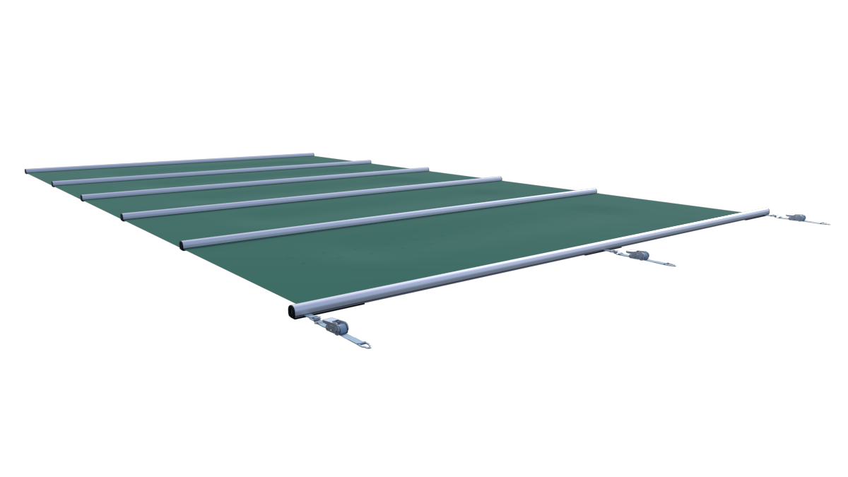 Modell SEGMENT Pool Sicherheitsabdeckung Stangenabdeckung Rollschutzabdeckung