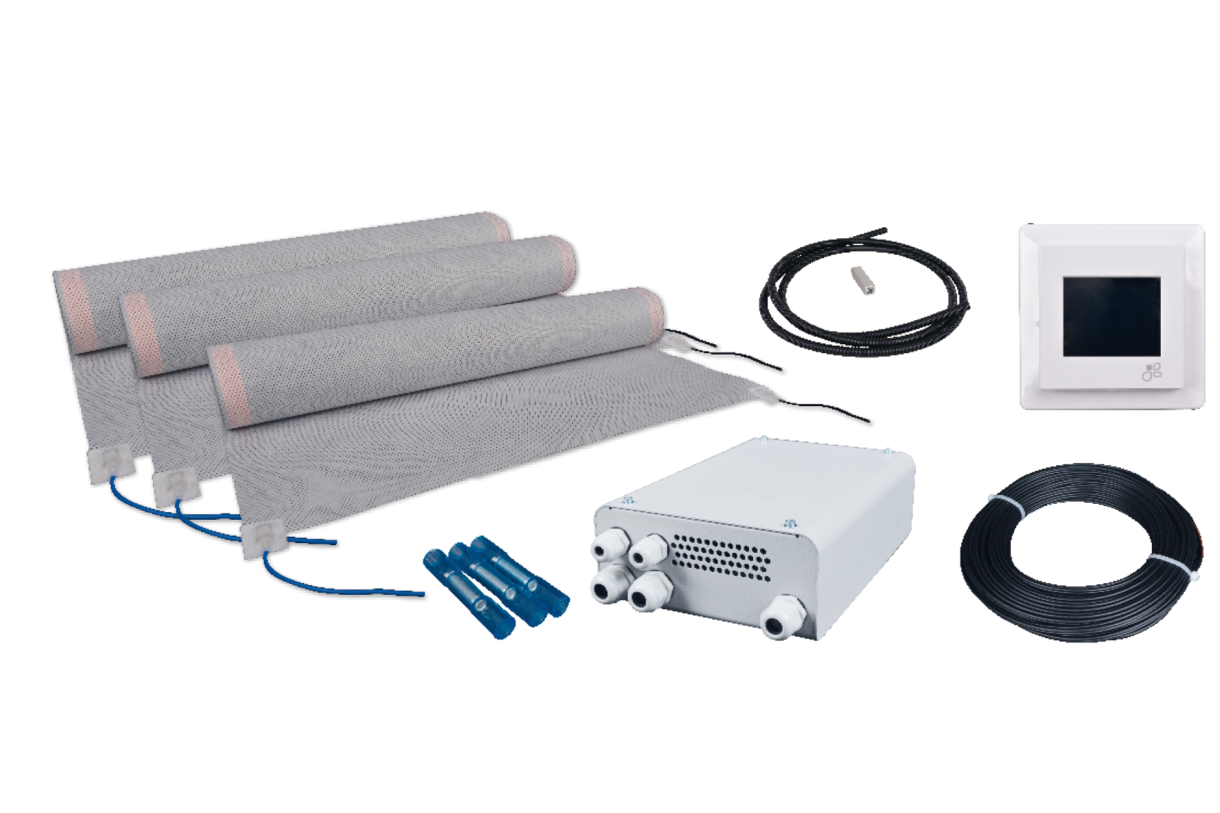 Badezimmer-Set 400 Watt - 3,6m² E-NERGY CARBON FLEECE