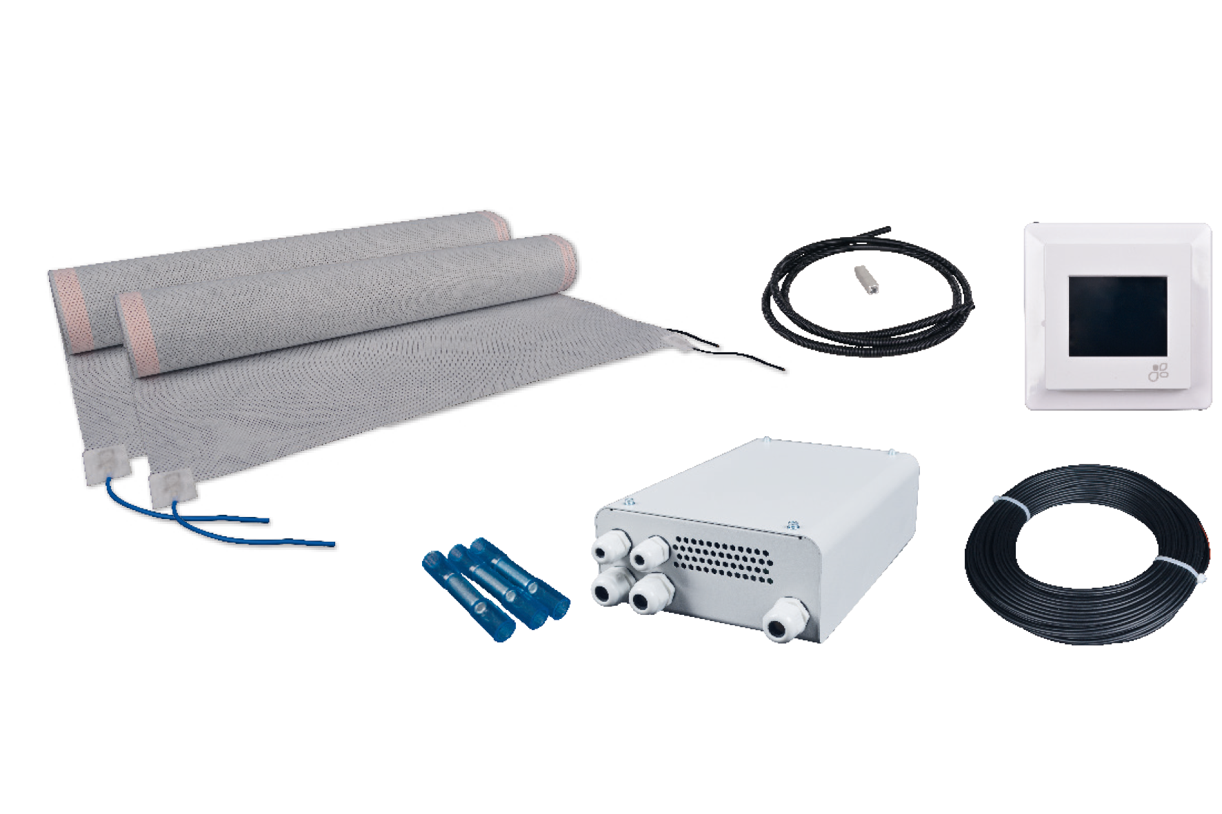 Badezimmer-Set 800 Watt - 7,2m² E-NERGY CARBON FLEECE