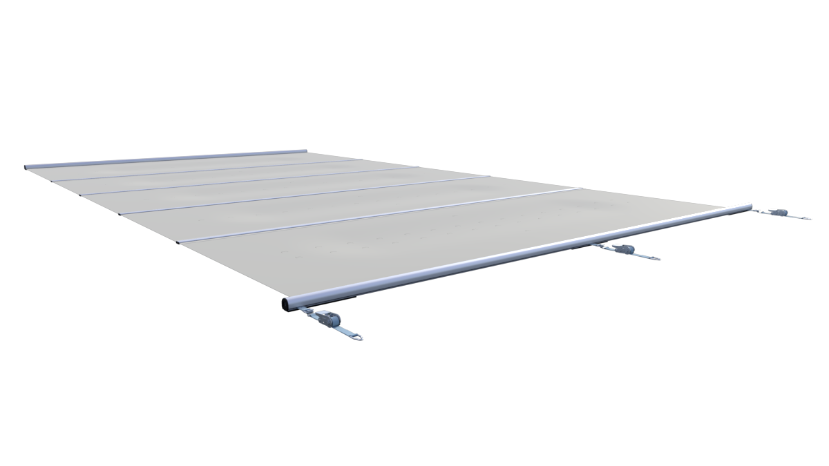 Modell FLAT-SECTION Pool Sicherheitsabdeckung Stangenabdeckung Rollschutzabdeckung