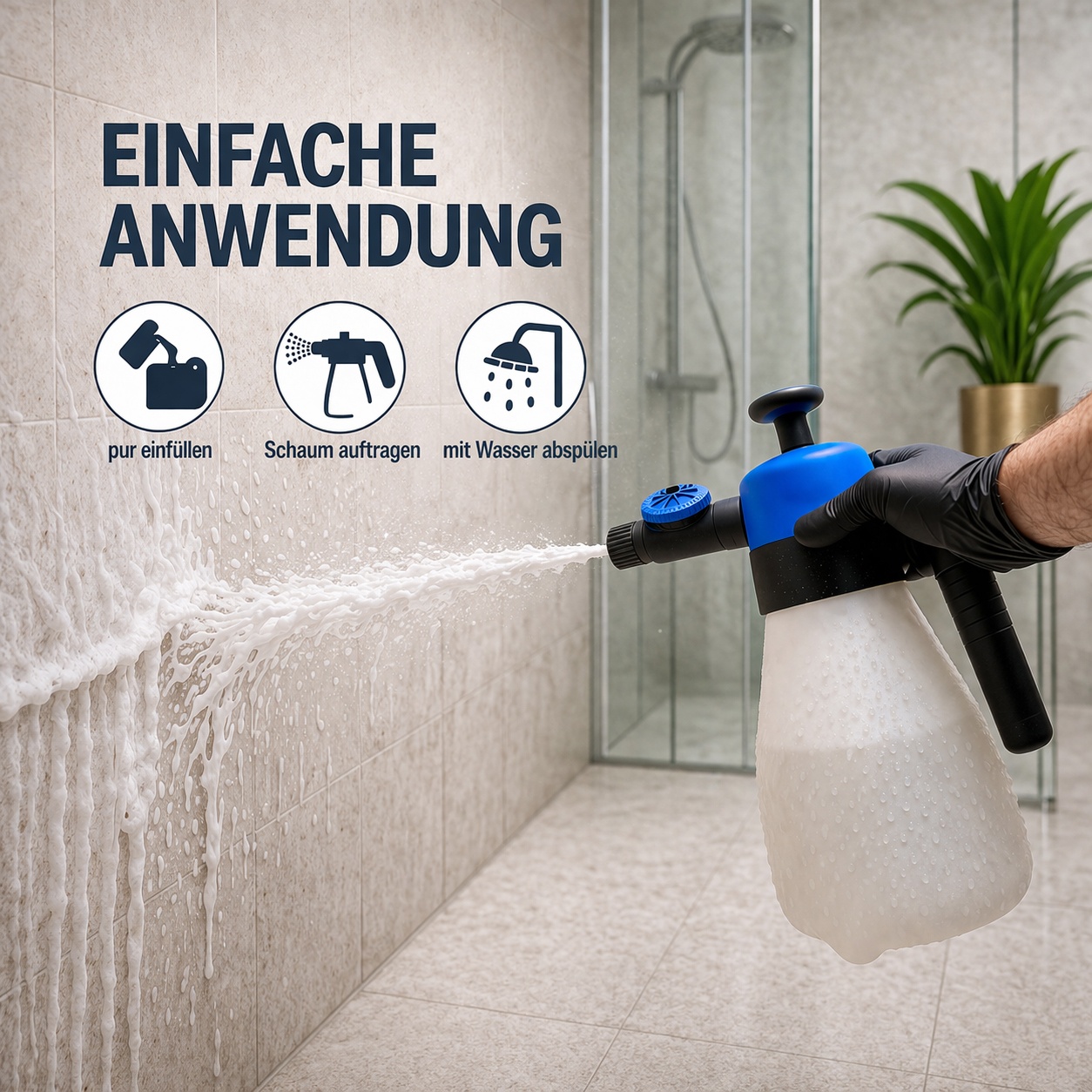 10 Liter Sanitärschaumreiniger professional Profi Sanitärreiniger