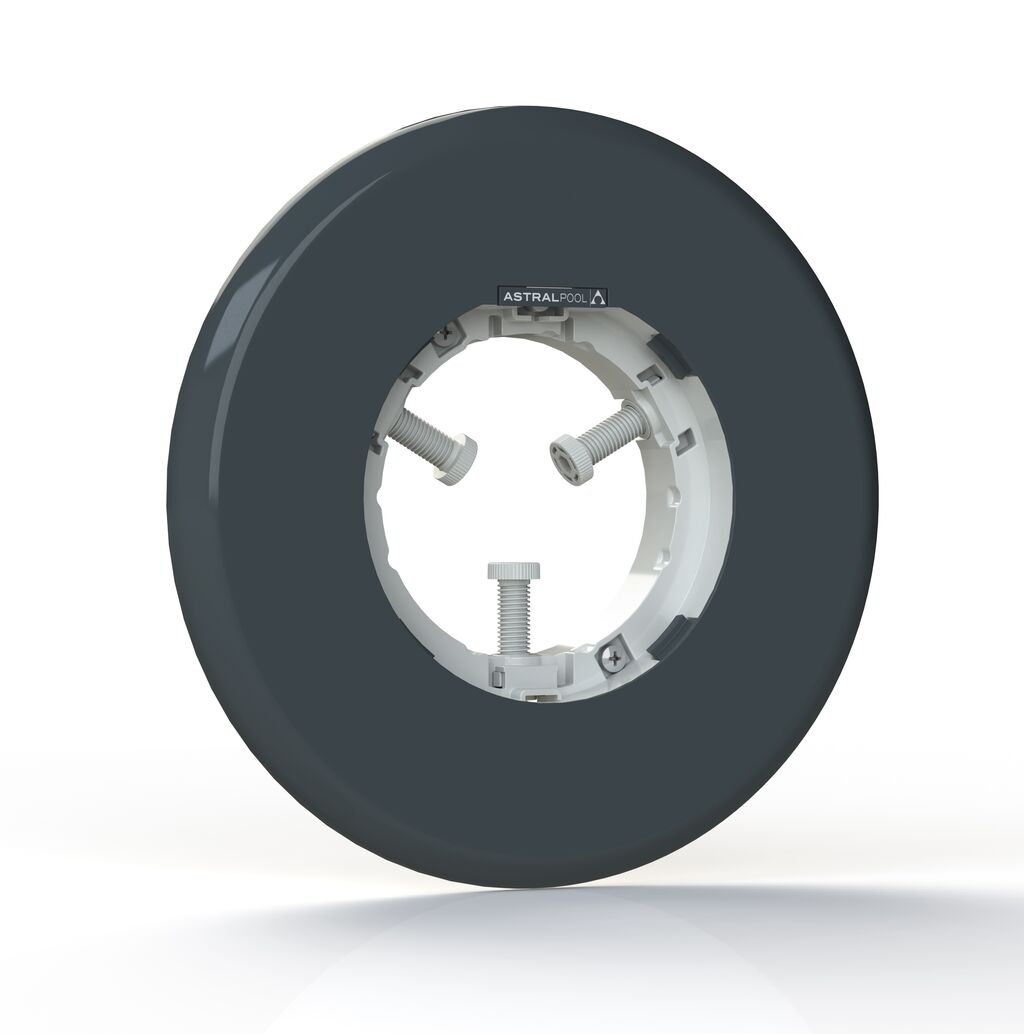 Astralpool LumiPlus FlexiNiche Blende Anthrazit – Für Beton- und Fertigbecken