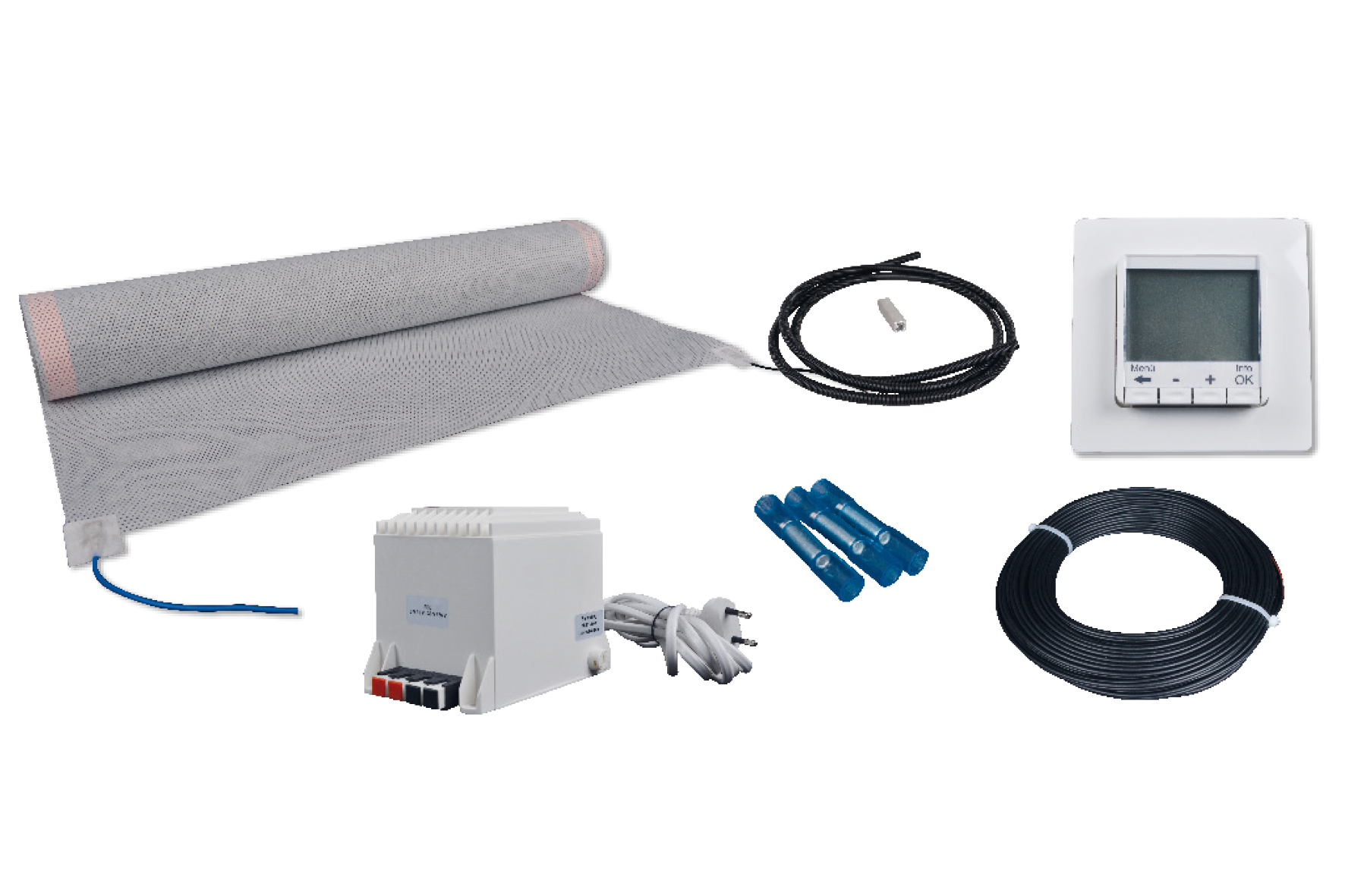 Badezimmer-Set 300 Watt - 2,7m² E-NERGY CARBON FLEECE