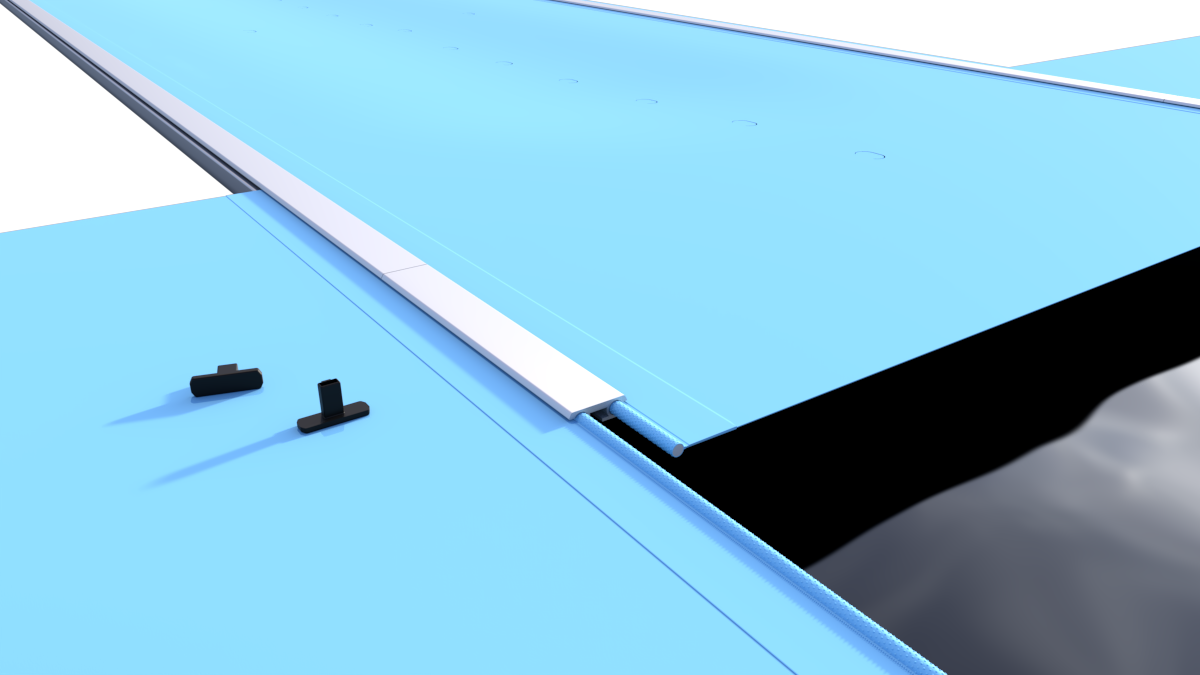 Modell FLAT-SECTION Pool Sicherheitsabdeckung Stangenabdeckung Rollschutzabdeckung