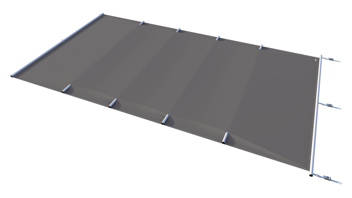 Pool Sicherheitsabdeckung Stangenabdeckung Rollschutz Modell STANDARD