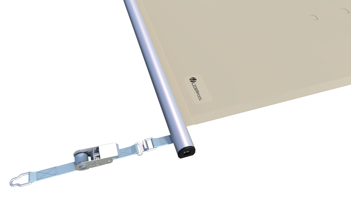 Modell EXTRA-TOP Pool Sicherheitsabdeckung Stangenabdeckung Rollschutzabdeckung