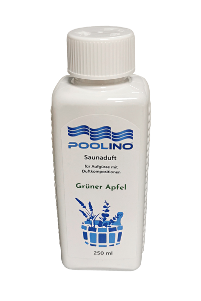 250 ml Poolino® Saunaduft Grüner Apfel Aufgusskonzentrat