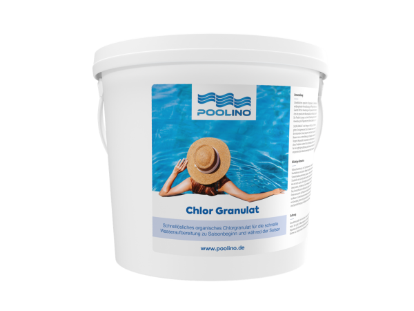 Poolino® 5 kg Chlorgranulat schnell lösliches Chlor Granulat